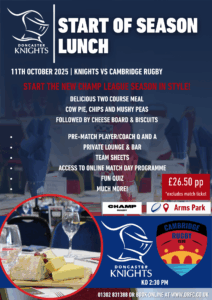 Start of Season Lunch