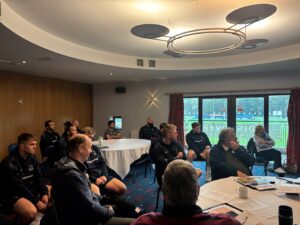 Support Dogs Visit Doncaster Knights