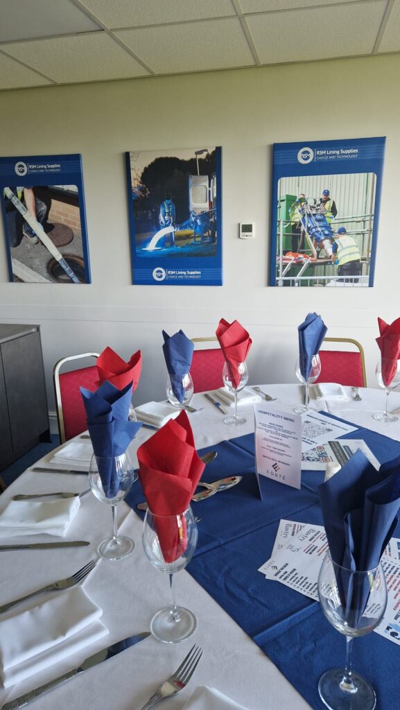 Inside RSM Lining Supplies Executive Box at Doncaster Knights